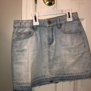 Jean skirt